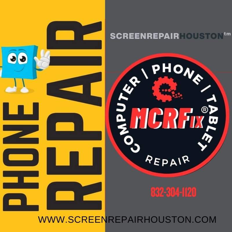 Screen Repair Houston - MCRFix logo